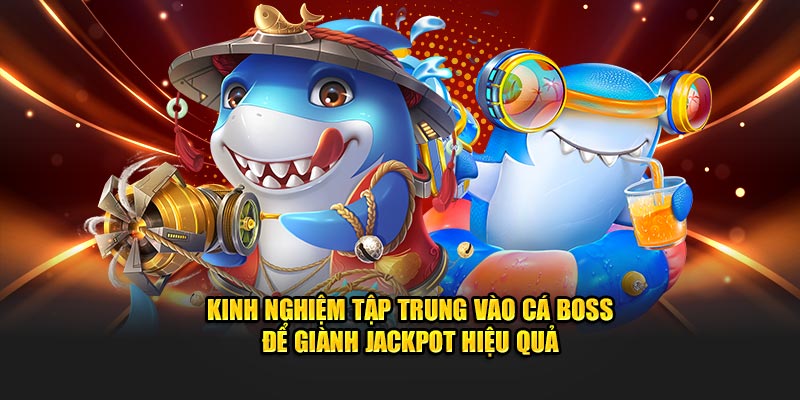 Kinh nghiệm tập trung vào cá boss để giành jackpot hiệu quả